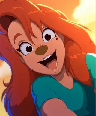 Roxanne Rover A Goofy Movie Illustrious