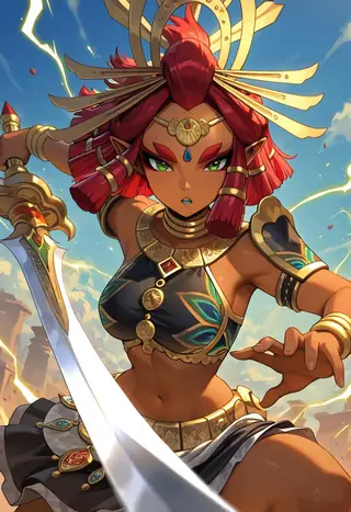 Riju Makeela: Gerudo Princess (The Legend Of Zelda: Tears of the Kingdom) [ANIMA & IL & NoobAI]