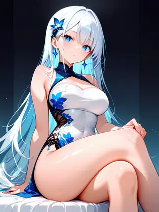 足組み/crossed legs