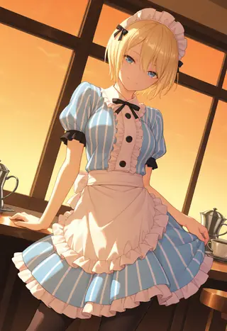 Akane Hououji | Goddess Café Terrace | [NoobAI XL EPS v1.1]