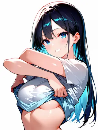 シャツ脱ぎ/undressing shirt