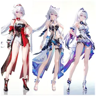 【崩坏三 Honkai Impact 3rd】琪亚娜 终焉 Kiana (Herrscher of Finality) 3 Clothes