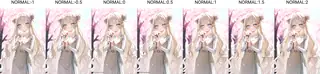 Eyes interocular distance slider