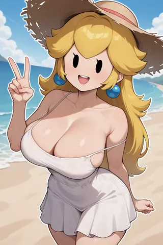 Paper Peach / Paper Mario Princess Peach (PDXL and Noob)