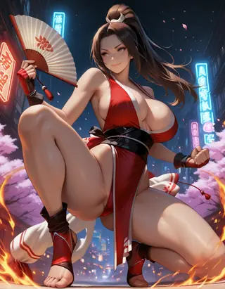 Mai Shiranui (Anima, illustrious, NoobAI vPred & PonyXL)