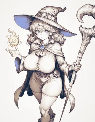 Fantasy Graphite Sketch