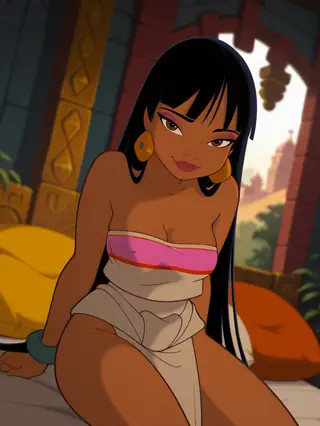 Chel (The Road to El Dorado) | Illustrious XL | PONY XL | SD 1.5 | DreamWorks by YeiyeiArt