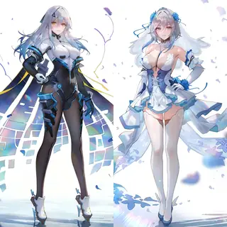 【尘白禁区 Snowbreak: Containment Zone】里芙 无限之视 Lyfe Infinite Sight (SDXL | Pony | Noob | Artiwaifu | SD15)