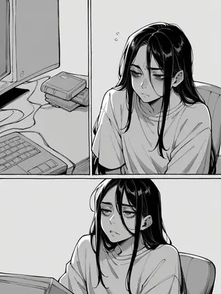 Vixon's Anime/Manga Styles manga panels